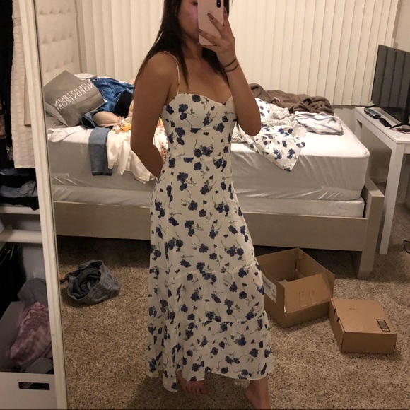 REFORMATION Emmie Floral Dress - Picture 4 of 5